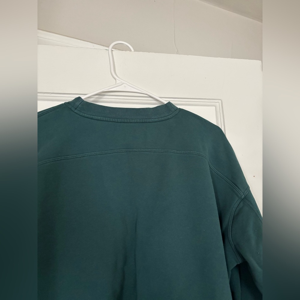 Women’s Lululemon Perfectly Oversized Crew Submarine Color Sweatshirt - Size 8 - Picture 6 of 13
